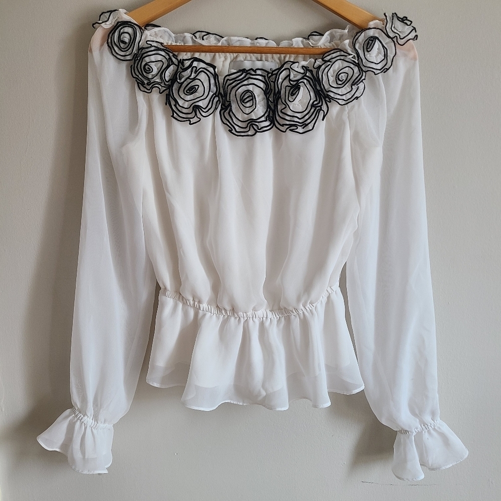 *AS-IS*‎ Victor Costa off-the-shoulder top